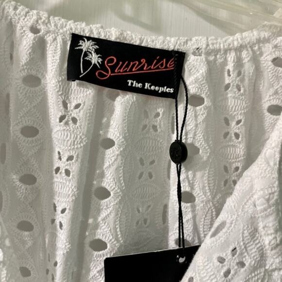 The Kooples Embroidery Romper white S - Picture 6 of 10